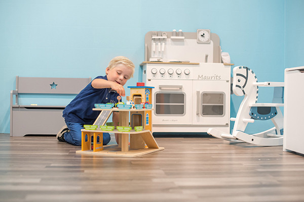 Maurits is 3 jaar oud.