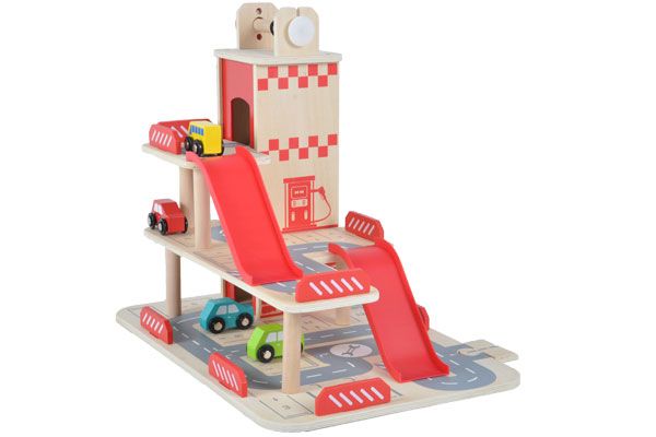 Uren speelplezier met de ruime parkeergarage.