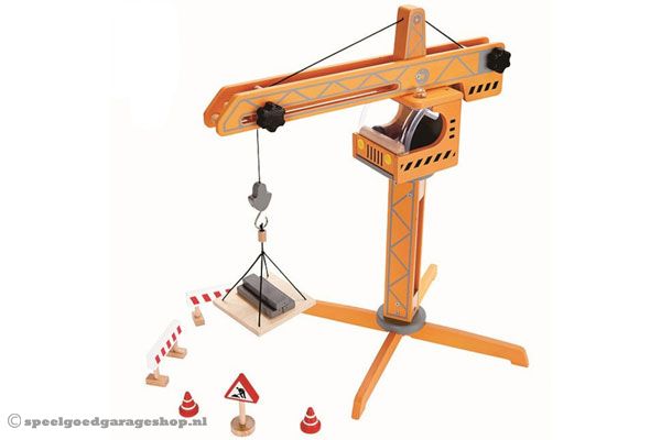 Incl. twee pionnen, een verkeersbord en waarschuwingshekken.