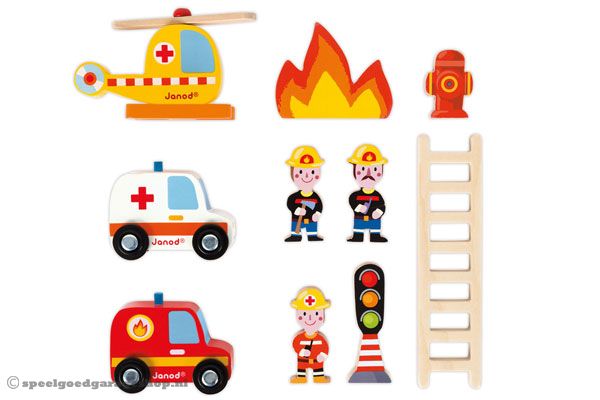 Accessoires worden meegeleverd.