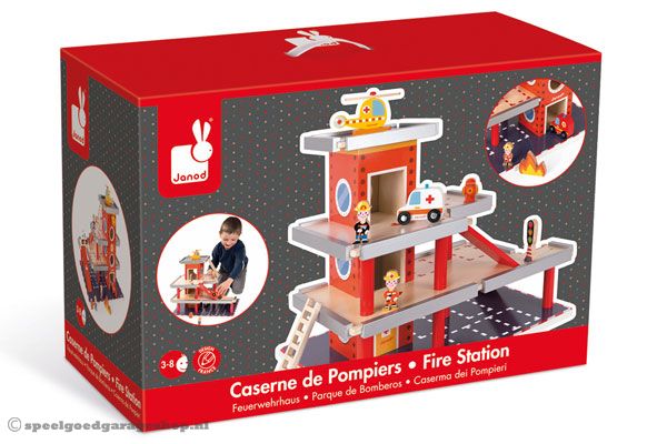 Brandweerkazerne in luxe verpakking.