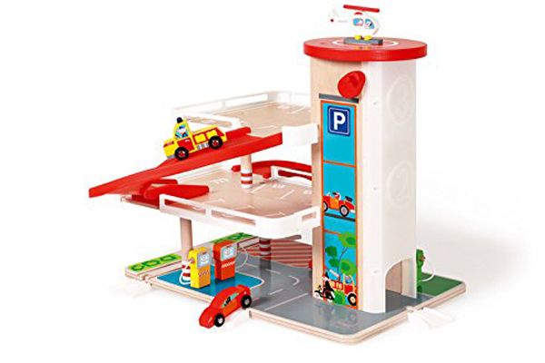 Uren speelplezier met de ruime parkeergarage.