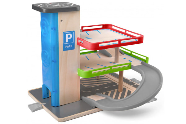 De autolift kan met de hand bediend worden